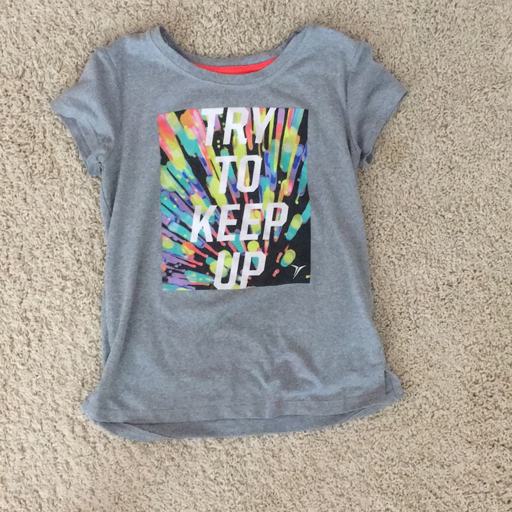 Kids active wear from old navy shirt ( go-dry)